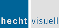 Logo hecht visuell GmbH
